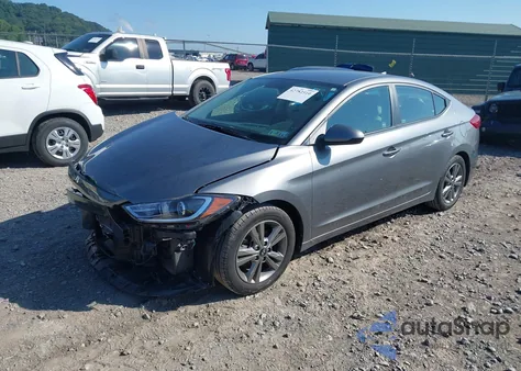 2018 Hyundai Elantra Sel из США, поврежденный, VIN 5NPD84LF4JH248063